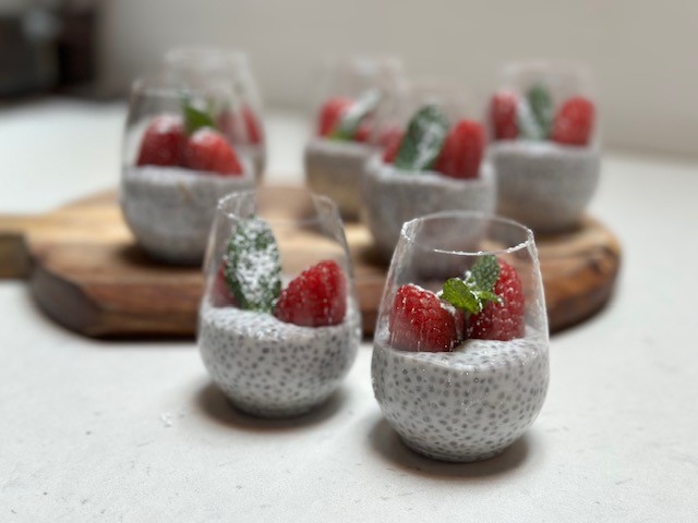 chia seed parfait